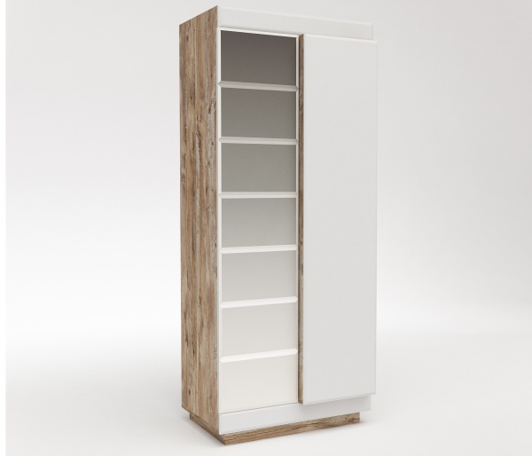 картинка Шкаф для одежды 2Д Роксет с зеркалом от магазина мебели