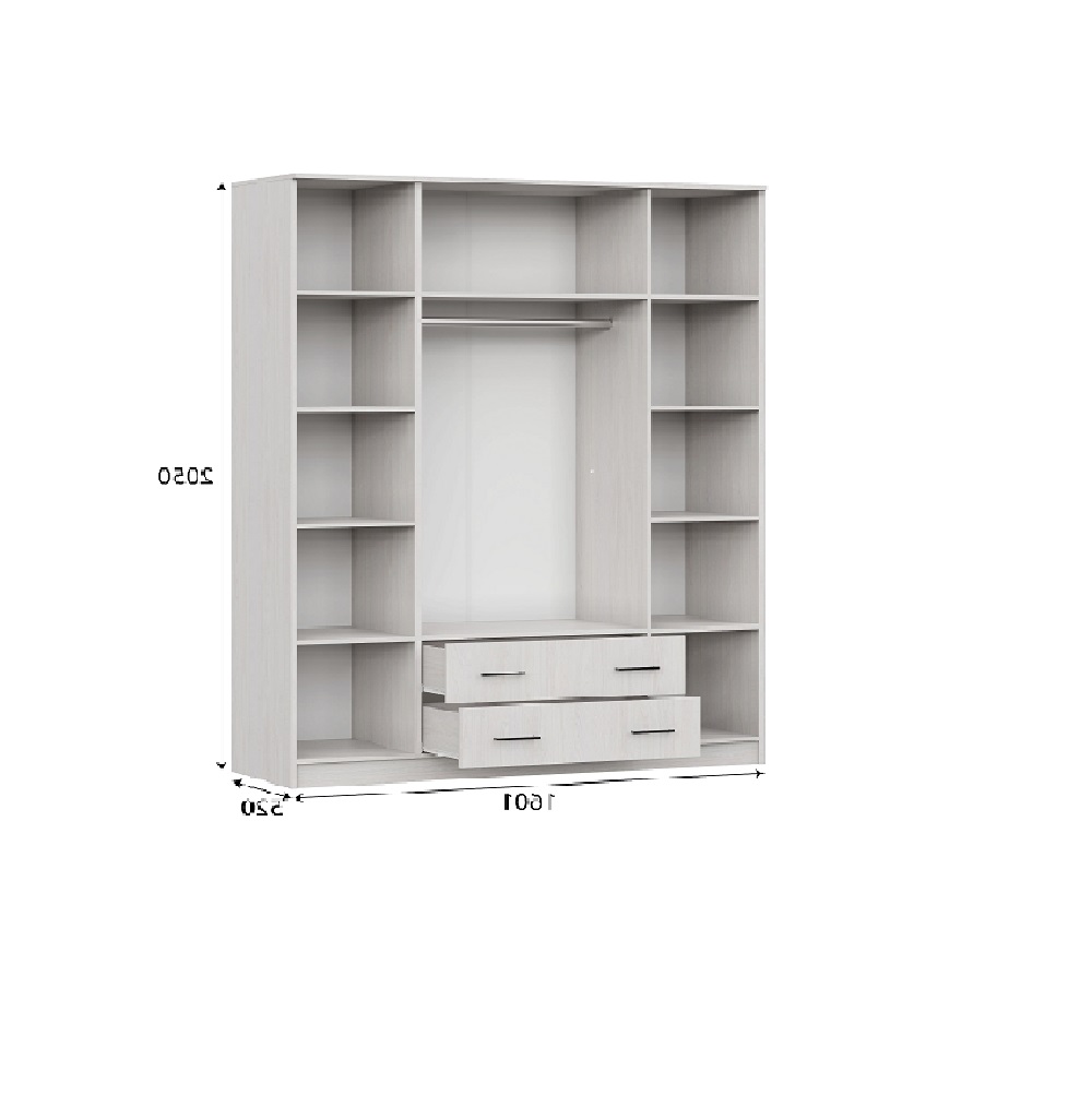 картинка Шкаф для одежды ШК 1, ясень анкор светлый от магазина мебели