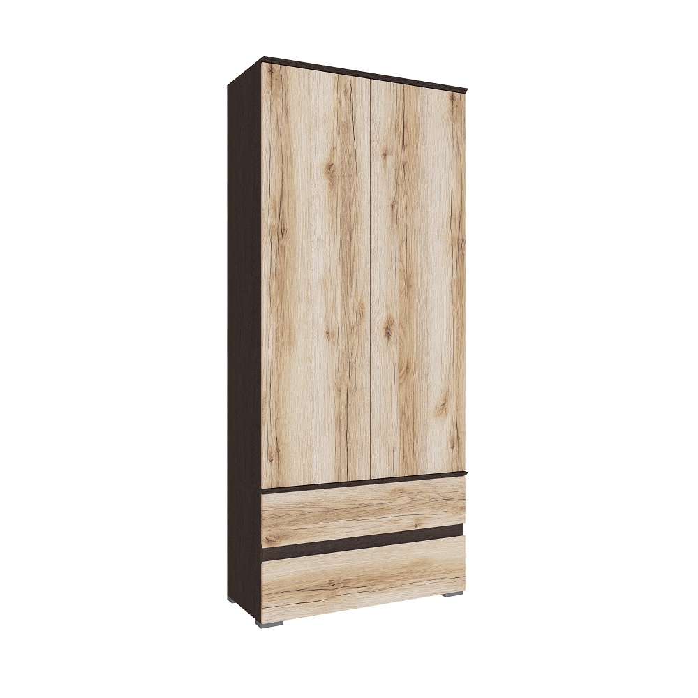 картинка Шкаф для одежды и белья Плейона, венге от магазина мебели