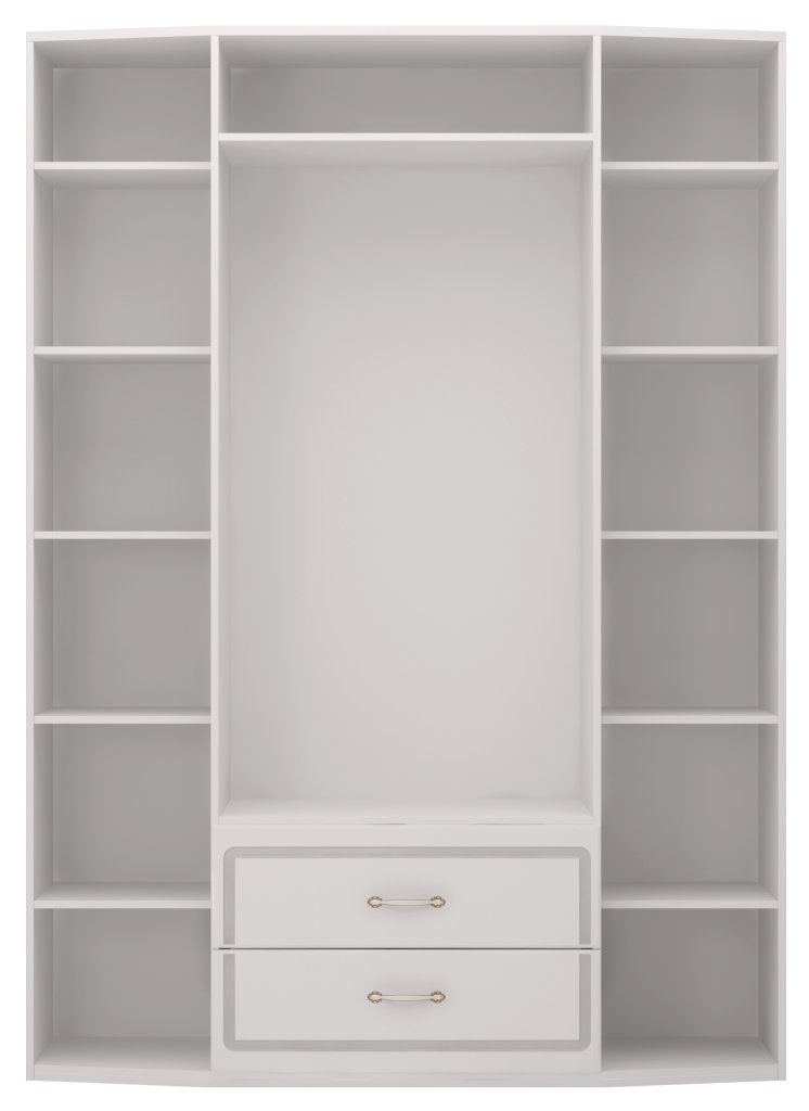 картинка Шкаф для одежды 4-х дверный с ящиками Виктория 02 от магазина мебели