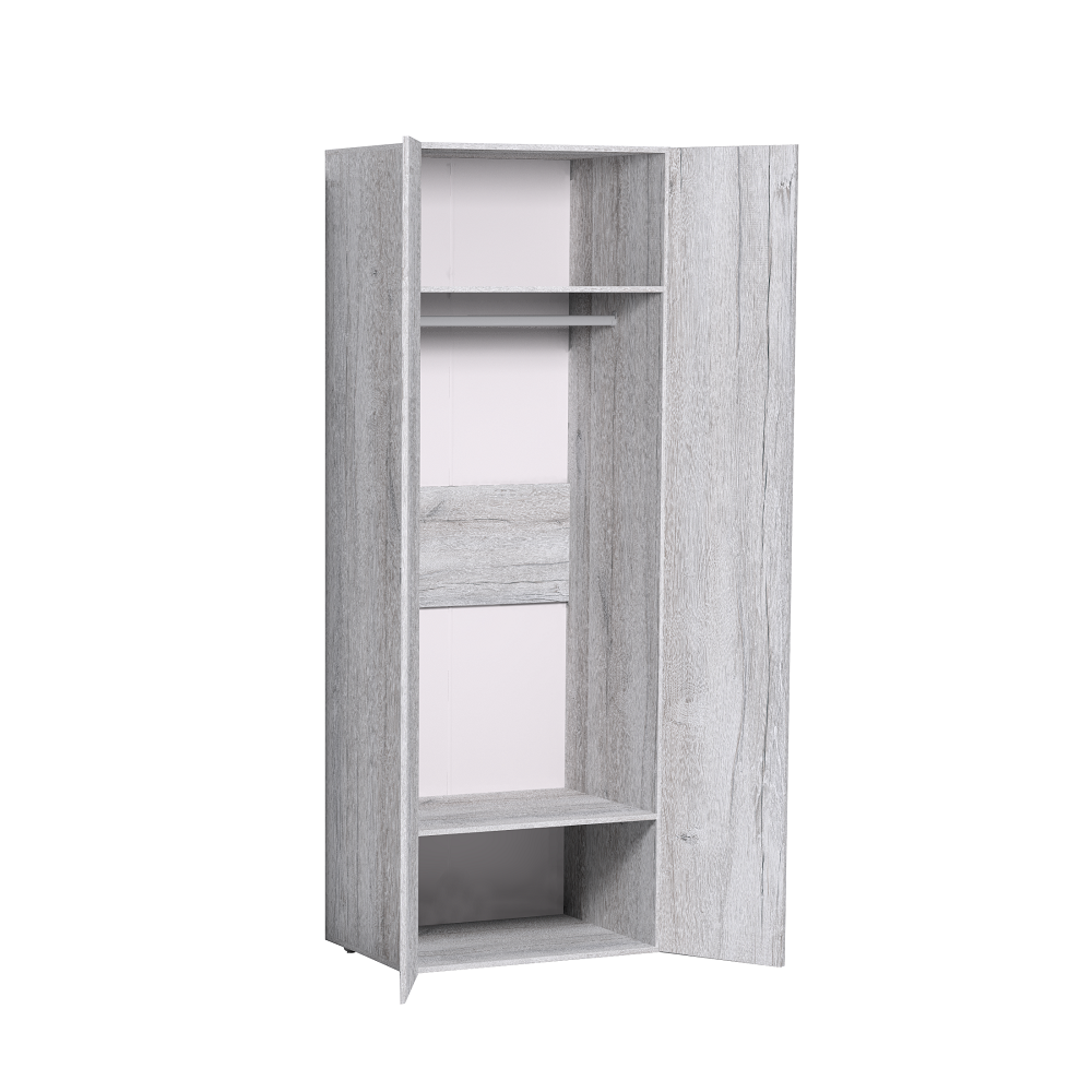картинка Шкаф для одежды с зеркалом Neo 54, дуб шавиниган от магазина мебели