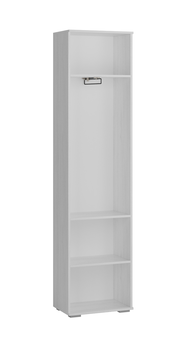 картинка Шкаф-пенал с выдвижной штангой Ливорно ЛШ-2, ясень от магазина мебели