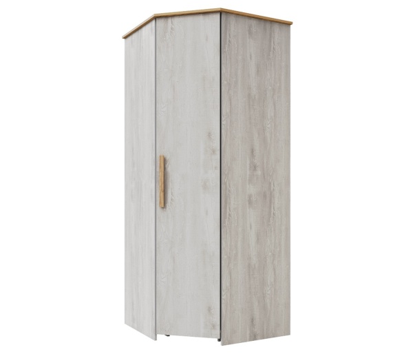 картинка Шкаф для одежды Скандинавия (угловой) от магазина мебели