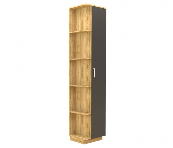 картинка Шкаф-колонна ЛЕГО антрацит  (универсальный) от магазина мебели