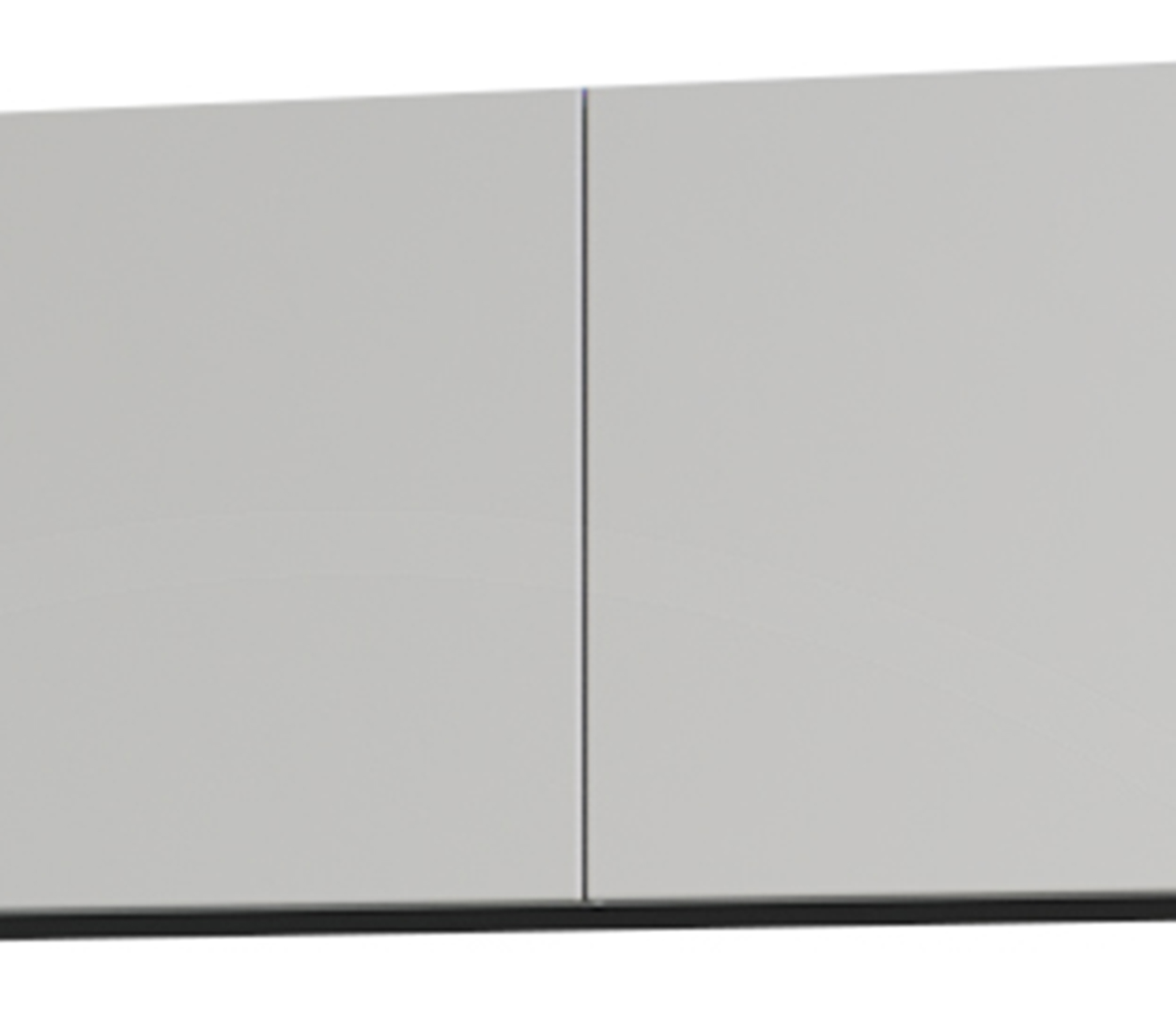 картинка Шкаф навесной 2Д Альда 1 (черный/белый глянец) от магазина мебели