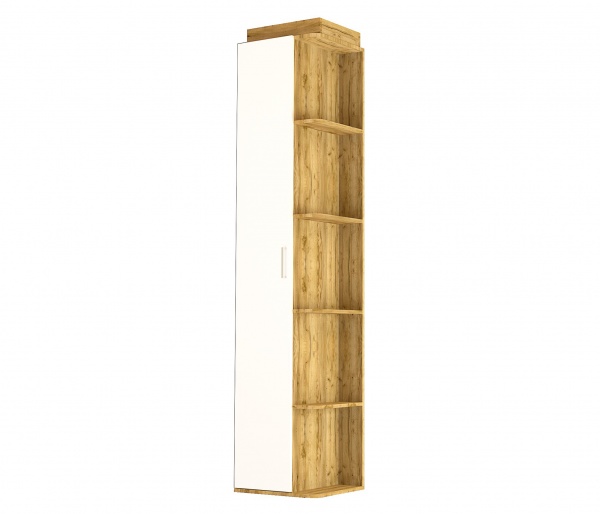 картинка Шкаф-колонна ЛЕГО белый (универсальный) от магазина мебели