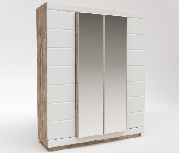 картинка Шкаф для одежды 4Д Роксет от магазина мебели